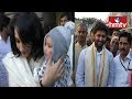 Natural Hero Nani Visits Tirumala, offers special prayers with His family