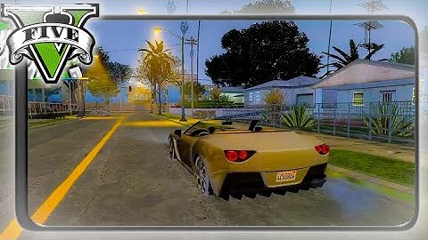 ModPack - GTA SA ANDROID FIVEM STYLE V1 | GTA SA The Definitive Edition Android