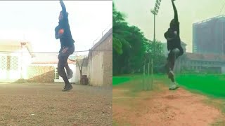 Hardik Pandya Bowling Action copy same to same