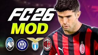 LICENZE UFFICIALI su FC 26 - TUTORIAL MOD per INSERIRE le MAGLIE ORIGINALI