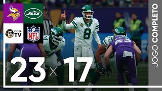 Thumbnail for JOGO COMPLETO: MINNESOTA VIKINGS X NEW YORK JETS | NFL NA INGLATERRA