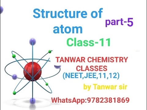 case study questions structure of atom class 11