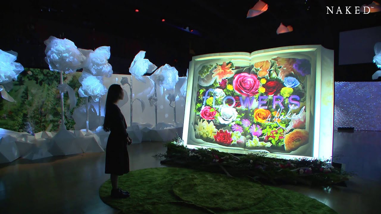 FLOWERS BY NAKED 「BIG BOOK, BIG FLOWERS」 - YouTube