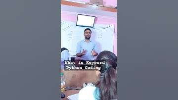 What is keyword | Python Programming | Mera Tuition | Vikas Mukherjee #programming #pythoncoding