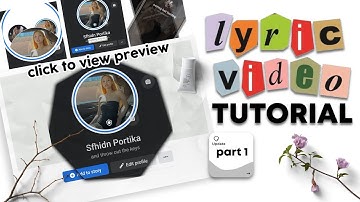 stuck with you (PART 1) lyric video tutorial || RPW tutorials