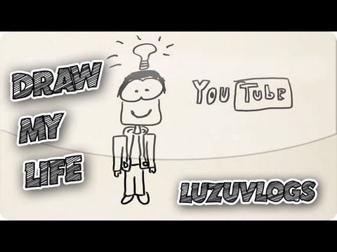 DRAW MY LIFE - LuzuVlogs