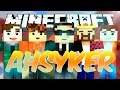 КОМАНДА AHSYKER! ПРЯТКИ В МАЙНКРАФТ