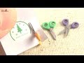Miniature Scissors (Can actually cut paper) DIY - Petit Palm