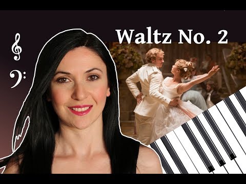 #Waltz No. 2  Dmitri #Shostakovich (Suite for Jazz Orchestra No. 2) Piano easy version \u0026 Sheet music