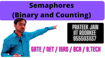 Lecture 15 - Semaphores (Binary and Counting)