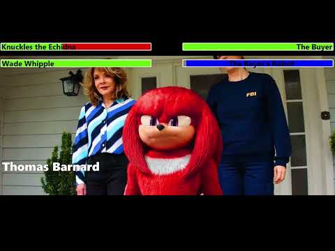 Knuckles (2024) Final Battle with healthbars