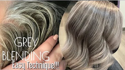 What is GREY blending?
