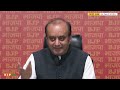 Press conference by dr sudhanshu trivedi at party headquarters in new delhi