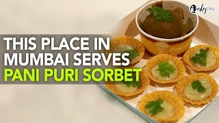Pani Puri Sorbet In PapaCream | Curly Tales