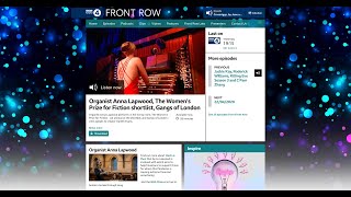 Anna Lapwood plays Bach live on BBC Front Row