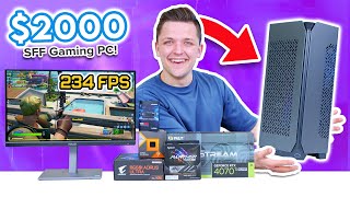 Building an Awesome $2000 ITX Gaming PC Build! 😆 [ft. RTX 4070Ti Super \u0026 NCORE 100 Max]