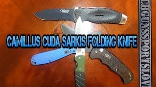 CAMILLUS CUDA SARKIS FOLDING KNIFE CAMILLUS CUDA SARKIS FOLDING KNIFE