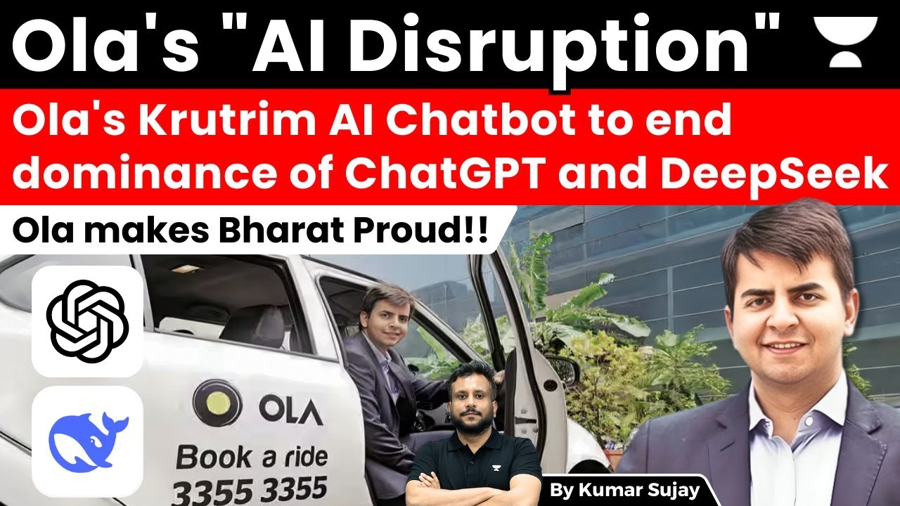 Have you used Ola's homegrown Krutrim AI Chatbot, the competitor to ChatGPT and DeepSeek?