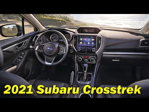 2021 Subaru Crosstrek Off Road Driving Interior Highlights Youtube