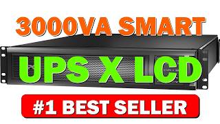 3000VA Smart UPS X LCD SMX3000RMHV2UNC - B00584V1EM