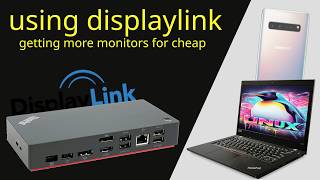 Trying out display link and how to install drivers