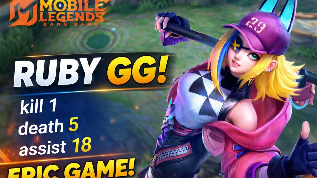Gameplay Ruby 1/5/18 – Teamfight Support yang Kuat | Mobile Legends