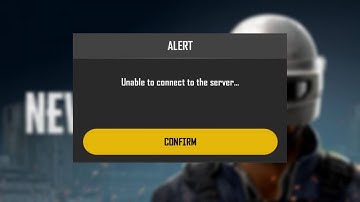 PUBG NEW STATE unable to connect server problem