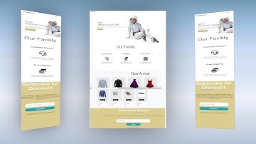 E-commerce Website using HTML , CSS JavaScript | JavaScript Tutorial for Beginners