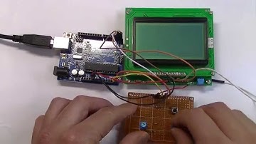 An electronic Etch-A-Sketch made of an Arduino and potentiometers