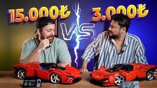 Çakma LEGO Ferrari vs Gerçek LEGO Ferrari Karşılaştırması! Hangisi Daha İyi? 🚗🔍@mrcollecthor