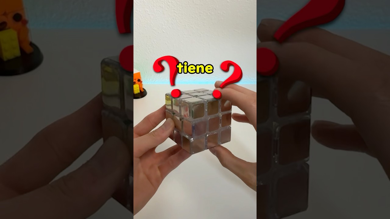 ¿Es posible armar un Cubo Rubik sin colores? 🤔
