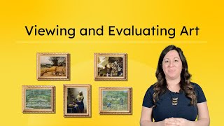 Viewing and Evaluating Art - How To Observe and Analyze Visual Art Profile