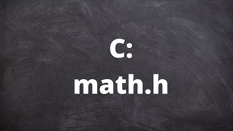 c library math.h  functions