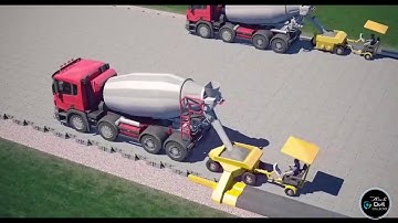 Road Building Technology | Animation | #archcivilcollector