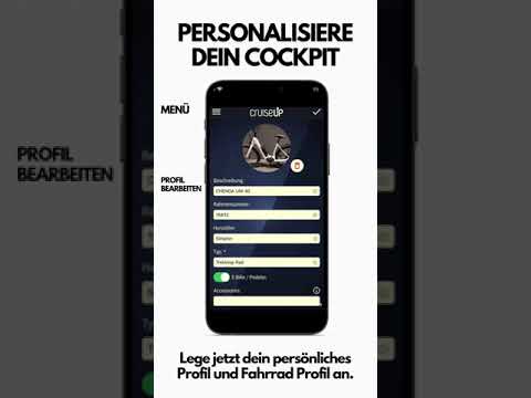 SMINNO Cockpit App CruiseUp - Personalisieren