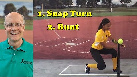 Fastpitch Sacrifice Bunt - Video 1 - Fundamentals