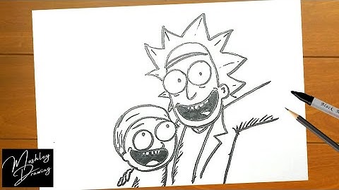 How to Draw Rick and Morty Characters Step by Step