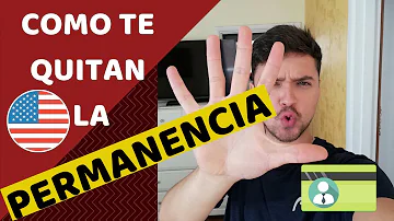 ¿Cuáles son los motivos para perder la residencia americana?