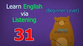 Learn English via Listening Beginner Level | Lesson 31 | Flowers