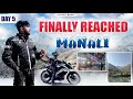 Hyderabad to manali  day 5  telugu moto vlogging  chandu manoj 