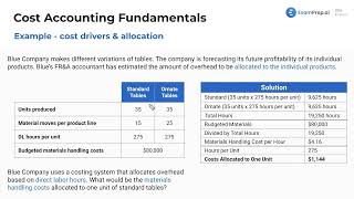 Cost Drivers and Activity Centers [CPA Prep]