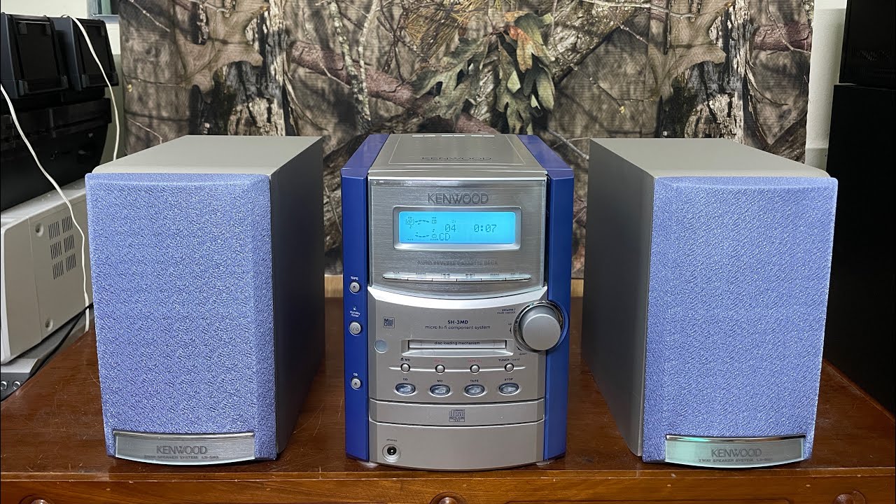 KENWOOD SH-3MD micro hi-fi component system ミニコンポ 動作確認