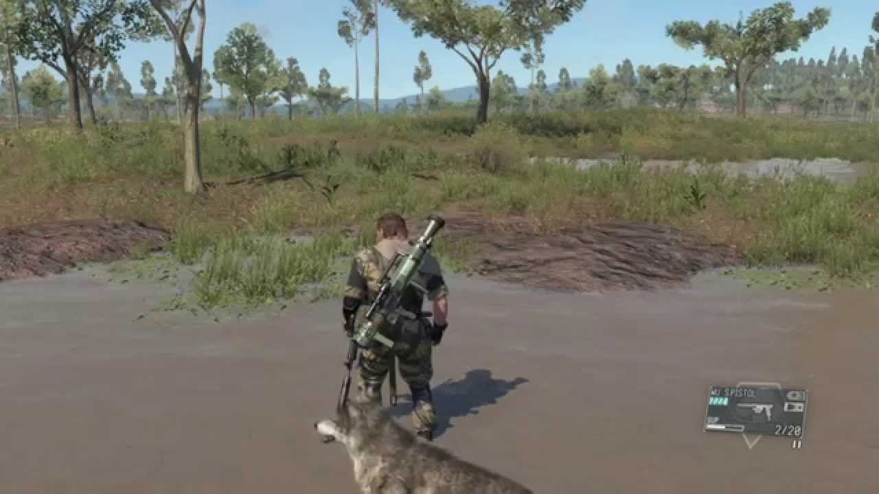 Mgs V Tpp メタルギアソリッド5 野生動物19 オカピの場所 Youtube