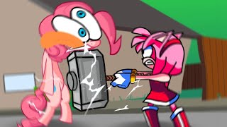 Blockhead but... Poor Animation | FNF Amy vs Pinkie [OFFICIAL]