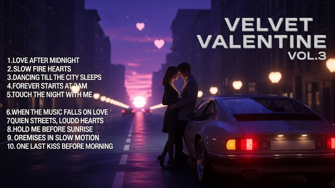 Velvet Valentine Vol.3 🌹 | Italo Disco Night Drive Love | 80s Euro Disco Romantic Mix