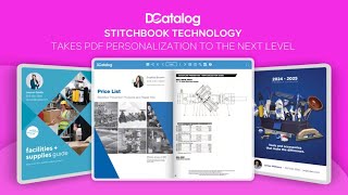 DCatalog Co-Branded Stitchbook | PDF Personalization