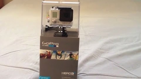 GoPro Hero 3+ plus Silver Edition Full Unboxing [HD]