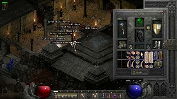 Diablo II Resurrected - Looting Stormrider Tabar and Yellow Diadem from Pindleskin - D2R - Diablo 2