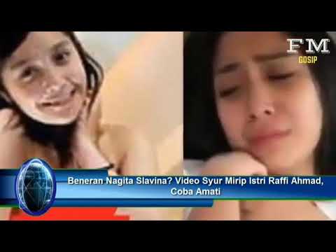 Beneran Nagita Slavina video syur mirip istri Raffi Ahmad? Coba amati.