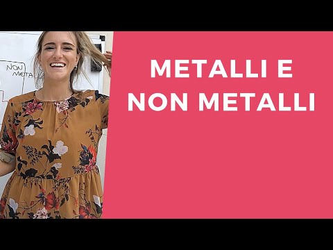 Video: Quale metalloide è un metallo leggero?